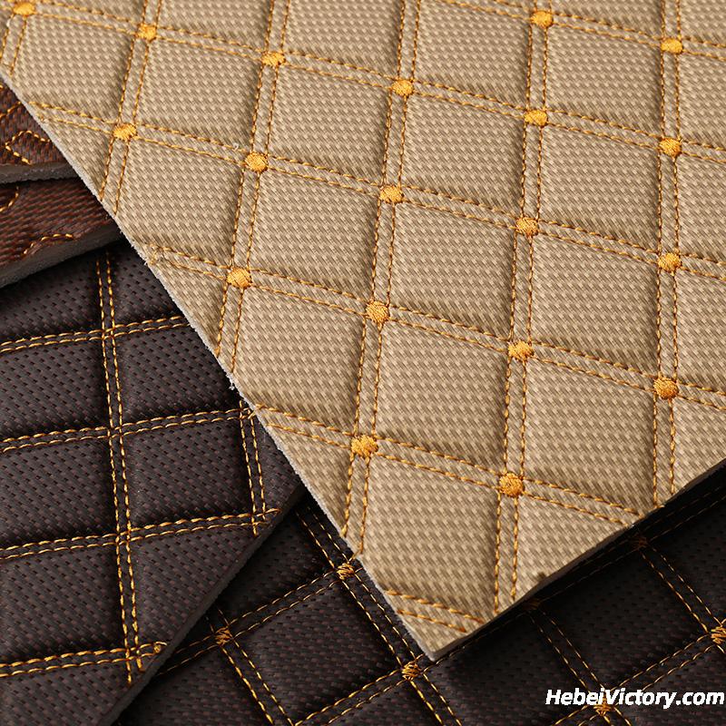 Coated Rexine Leather Fabric